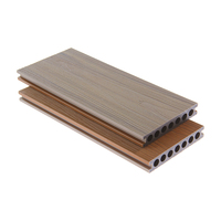 Planche de terrasse composite bicolore pour balcon, jardin, piscine, patio, WPC