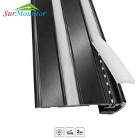 Bande antidérapante en alliage d'aluminium de couleur personnalisée pour les escaliers