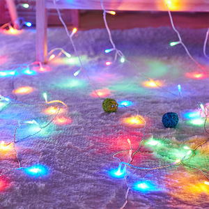 Guirlandes lumineuses LED de Noël imperméables pour extérieur, lumières féériques pour extérieur - Product Image 6