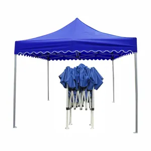 Ucuz fiyat 10X10 Pop Up alüminyum katlanır çadır taşınabilir açık gölgelik çardak tentesi