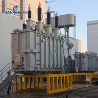 Transformateur de puissance triphasé 35 kV OEM/ODM personnalisé, transformateur immergé dans l'huile, régulateur de tension fiable, fabricant