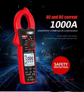 Pinza Amperimétrica Digital UNI-T 1000A True RMS, Apertura de 42 mm, Voltímetro de 1000 V, Amperímetro UT206B/UT207B/UT208B III - Product Image 2