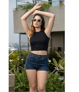 Débardeur décontracté sans manches en coton respirant à séchage rapide pour femme, tissu doux et extensible, coupe confortable, idéal pour l'été et les voyages - Product Image 2