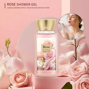 Set de Regalo de Baño y Cuerpo de 3 Piezas con Aroma a Rosas para Mujeres y Niñas - Gel de Ducha Hidratante, Loción Corporal y Bruma para la Piel - Product Image 6