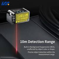 Capteur de déplacement laser 30±5mm avec affichage LED TOF10000, sortie PNP + analogique 4-20mA + communication RS485