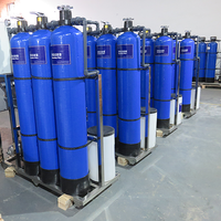 Machines de traitement des eaux souterraines personnalisées 250L/H-1000L/H Systèmes de purification d'eau potable par osmose inverse 1 an