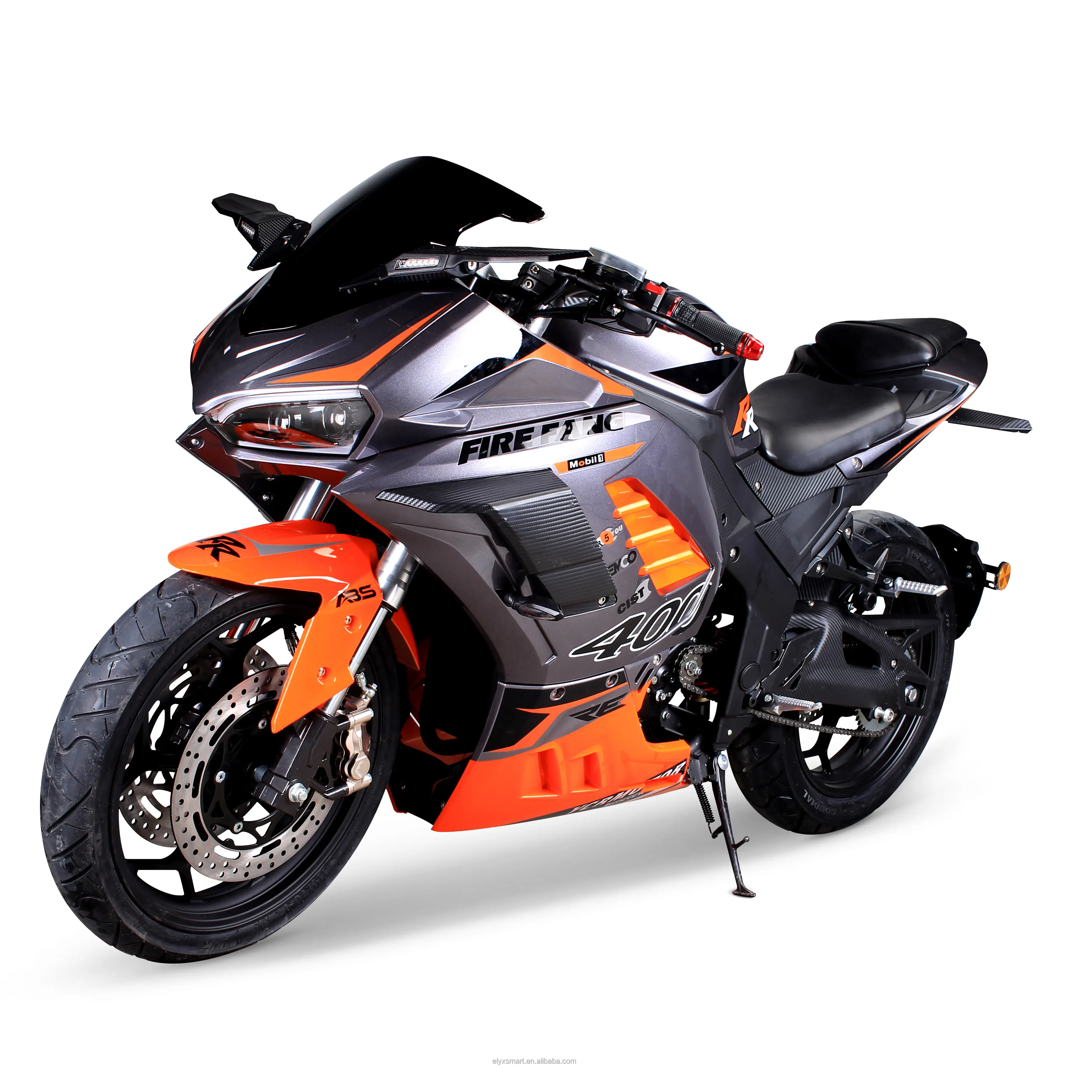 Aero fabrika toptan uzun menzilli 220KM Elyx yeni spor motorsiklet Scooter 3000W orta sürücü Motor Cruiser elektrikli motosikletler