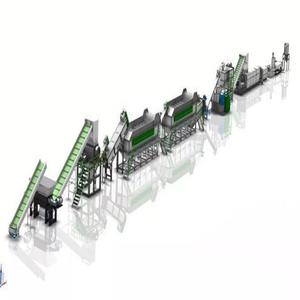 Plastic HDPE LDPE PEHD PELD Pipe Film Bags Drink Bottles Blue Oil Fuel Drum Scraps Recycling Granulating Machine Line