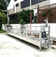 Plateforme suspendue électrique pour travaux de peinture, installation et maintenance sur bâtiments de grande hauteur