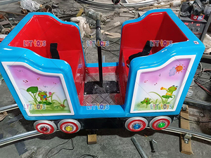 8 posti attrazione giro elettrico sul Set di treno giro sul centro commerciale e casa usato piccolo treno con pista <span class=keywords><strong>per</strong></span> i <span class=keywords><strong>bambini</strong></span> - Product Image 5
