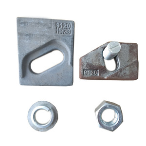 Chine Usine Fixation Rail Rail Rail 9120 Clip Rail Soudé Rail Clamp - Product Image 1