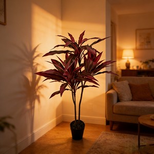 ต้นไม้จำลองสองสี จูเจียว ต้นไม้เหลือบเลือดมังกร ต้นไม้เหล็กสีเขียว สำหรับตกแต่งฉากโรงแรม ตกแต่งคริสต์มาส ตกแต่งงานรับปริญญา - Product Image 6