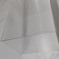 Boîte à lumière LED en acrylique côtelé haute transparence, résistante aux UV, personnalisable, signalétique lumineuse pour usage intérieur/extérieur, découpe sur mesure