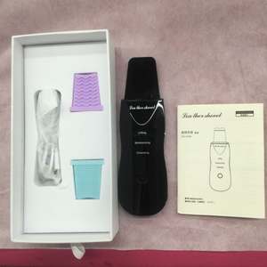 جهاز تدليك كهربائي بالموجات فوق الصوتية للرقبة والظهر، جهاز تنظيف البشرة وإزالة الجلد الميت - Product Image 4