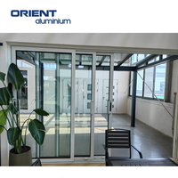 2025 ORIENT personnalisé Portable conservatoire profilés en aluminium cadre en aluminium serre nouveau Design hiver jardin salles de soleil