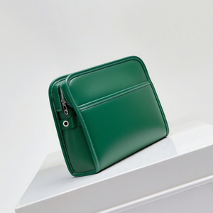 Borsa Cosmetica da Donna in Pelle di Design, Geometrica, Portatile, con Cerniera, Resistente, per Articoli da Toeletta, Pochette da Viaggio Riutilizzabile, Vendita all'Ingrosso - Product Image 1