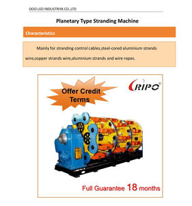 Precio de fábrica PLC controlado 400-600 Cable planetario Strander Precisión Electrónica Maquinaria Core Componente para motor - Product Image 2