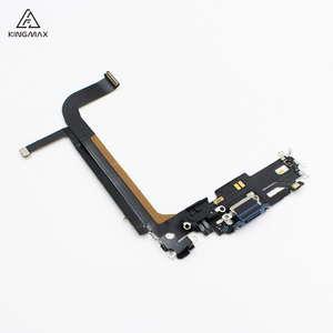 Nouveau port de charge USB original pour <span class=keywords><strong>iPhone</strong></span> <span class=keywords><strong>13</strong></span> Pro câble de charge flexible carte de chargeur PCB connecteur de <span class=keywords><strong>prise</strong></span> de quai <span class=keywords><strong>prise</strong></span> audio pour microphone - Product Image 6