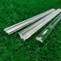 Abat-jour en tube plastique transparent personnalisable en PC, PVC, PMMA pour lampe LED, couvercle de lumière, fabrication directe OEM/ODM
