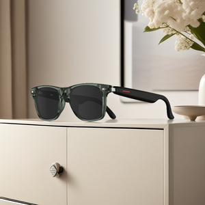 Gafas Inteligentes E13-C con Traductor IA, Llamadas Inalámbricas BT, Control de Música, Control Táctil, Resistencia al Agua IPX-5, Carga Magnética - Product Image 1