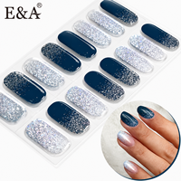 FSM Nouveau design professionnel Échantillon gratuit Lampe UV/LED Semi-durcissement Écologique Non toxique Autocollant pour ongles à usage unique Gel à séchage rapide Enveloppes de gel