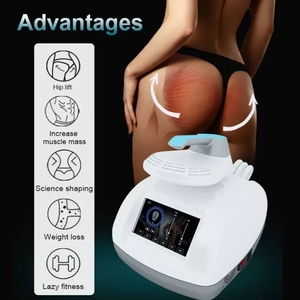 Portable Tesla <b>Muscle</b> Massage Device EMT FEM Body Sculpting with Single Handle for Home Use - Product Image 5
