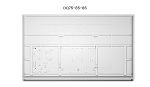 Kit de coque métallique OEM CKD Hiseeview, cadre en aluminium personnalisé et plaque arrière pour panneau de conférence tactile intelligent de 75 pouces - Product Image 2