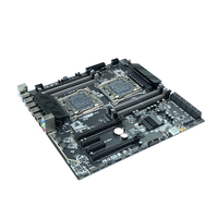 Carte mère X99 haute performance à double processeur/socket, Xeon E5 LGA2011-3, double canal DDR4, max 256 Go, pour serveur