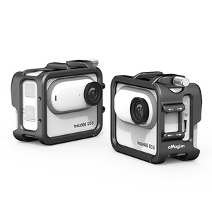 กรอบโลหะ aMagisn Insta360 Go3s Go3 ทำจากอลูมิเนียมอัลลอยด์ ป้องกันการกระแทก สำหรับกล้องแอคชั่น - Product Image 2