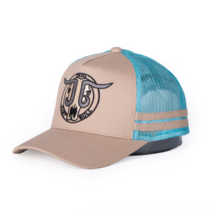 Haute qualité 5 panneau broderie tête de <span class=keywords><strong>vache</strong></span> maille coton Sport violet camionneur chapeaux 2 rayures casquette de camionneur - Product Image 6