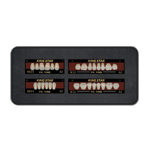 Dents artificielles en acrylique dur Fei Ying, ensemble complet de dents en résine acrylique pour prothèses complètes et partielles - Product Image 2