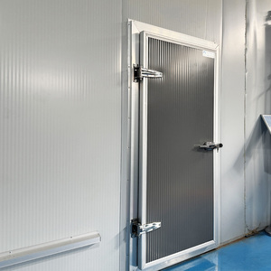 Porta della cella frigorifera dell'acciaio inossidabile galvanizzato Semi-Flush con la porta di stoccaggio a cerniera completamente interrata - Product Image 3