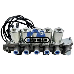 Nueva Válvula Solenoide XPower Assy 20Y-60-41621/20Y6041621 para Modelos de Excavadoras de Orugas PC200 PC200-8 PC200LL PC220 PC220-8 PC220LL - Product Image 1