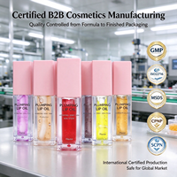 Gloss à lèvres hydratant et repulpant, huile à lèvres brillante, maquillage cosmétique pour les lèvres, produit OEM ODM, marque personnalisée