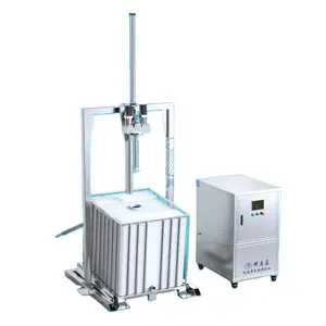 High pressure IBC tank washing system, ibc container tank cleaning machine, semi-automatic IBC tote cleaner