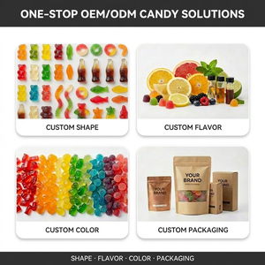 Gomitas de Frutas con Recubrimiento Ácido al Por Mayor, Directamente de Fábrica, Certificadas BRC y Halal, Fabricante OEM ODM - Product Image 3