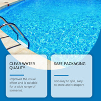Solution Liquide Clarifiante pour Piscine HozoneX 100ml – Détergent à Dissolution Rapide Élimine les Odeurs et la Saleté – Nettoie l'Eau de la Piscine