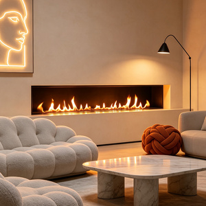 Cheminée au bioéthanol Inno-Fire de 36 pouces avec té<span class=keywords><strong>l</strong></span>écommande, cheminées à alcool modernes - Product Image 1