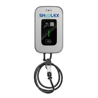 Estación de Carga para Vehículos Eléctricos de 32A CA, Cargador EV de 7KW OEM BYD, Cargador EV de 7KW GBT Tipo 2, Cable de 5M, EVSE Wallbox para el Hogar