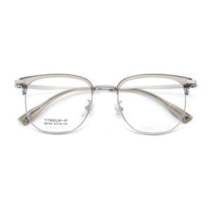 Monture de lunettes en titane Danyang M6164, monture rectangulaire complète, légère, unisexe, verres en acrylique - Product Image 1