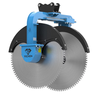 Sierra Hidráulica para Roca YS-10SS con Función de Frenado Automático Rápido, Sierra para Concreto para Excavadora, Accesorio para Excavadoras - Product Image 1