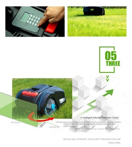 Cortacésped Robótico Inteligente Automático con Navegación GPS, Control Inalámbrico por Aplicación, Función de Autocarga para Jardín, Batería YZ-4 R - Product Image 6