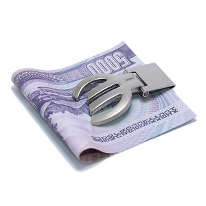 Regalos de Recuerdo de la Unión Europea, Símbolo del Euro, Monedero de Acero Inoxidable, Tarjetero para Billetes de Dólar Europeo, Clip para Dinero Elegante - Product Image 4