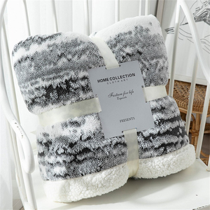 Manta de flanela de fábrica diseño personalizado manta de poliéster tirar <span class=keywords><strong>mantas</strong></span> de sofá cama <span class=keywords><strong>para</strong></span> viajes de oficina en el hogar - Product Image 5