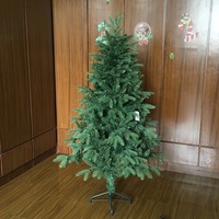Sapin de Noël artificiel de haute qualité avec pot, plante verte décorative réaliste pour l'extérieur