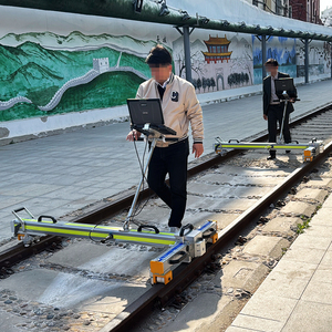 bibo Digital Track <b>Gauge</b> <b>Measuring</b> <b>Tool</b> for Railway Turnout Level Measurement Track Inspection Sleepers & Tie Plates Steel - Product Image 3