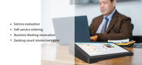 Tablette Android 15 de 15 pouces avec affichage numérique commercial NFC POE capacitif à 10 points pour kiosques de vente au détail