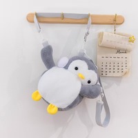 Sac à dos en peluche unisexe pour animaux en peluche, sac à main mignon en forme de chat, avec rembourrage doux en coton PP, cadeau pour enfants, sac à dos en peluche Kawaii