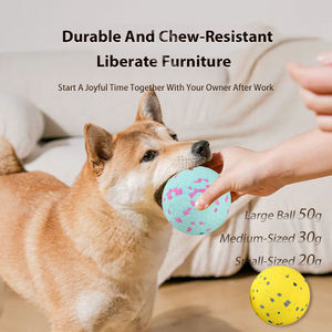 Es-pro yüksek elastik ETPU Pet çiğnemek oyuncaklar yeni katı köpek kedi Gnaw aracı DurableTeeth temizlik çevre koruma çiğnemek oyuncak - Product Image 3