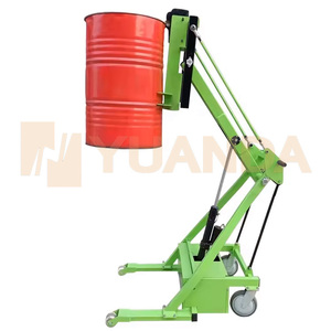 Yuanda High Quality Portable Electric Forklift Hand-push Folding Boom <strong>Truck</strong> Fork Type Small Olecranon <strong>Clamp</strong> Crane - Product Image 1